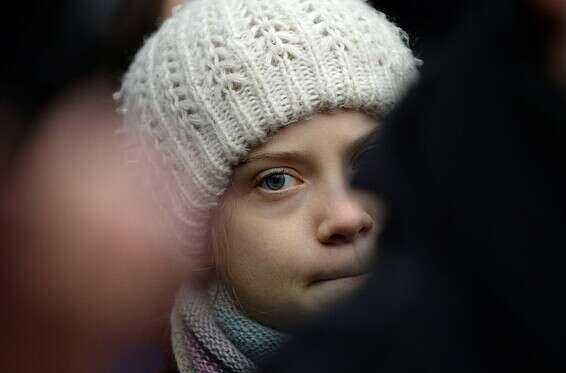 הקורונה תפסה גם אותה. גרטה // צילום: REUTERS